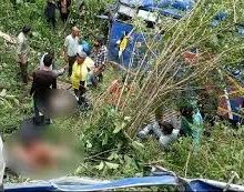उत्तराखंड: अल्मोड़ा में बड़ा हादसा, खाई में गिरी यात्रियों से भरी बस, 7 की मौत 7