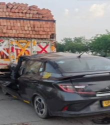 मथुरा में यमुना एक्सप्रेसवे पर भीषण सड़क हादसा, 2 लोगों की मौत 25