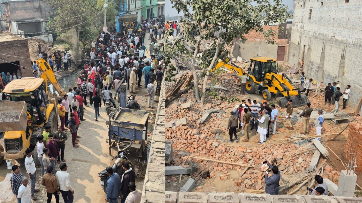 ग्रेटर नोएडा में दर्दनाक हादसा: तीन मंजिला ढही इमारत, 1 की मौत -  Nrirashtriya